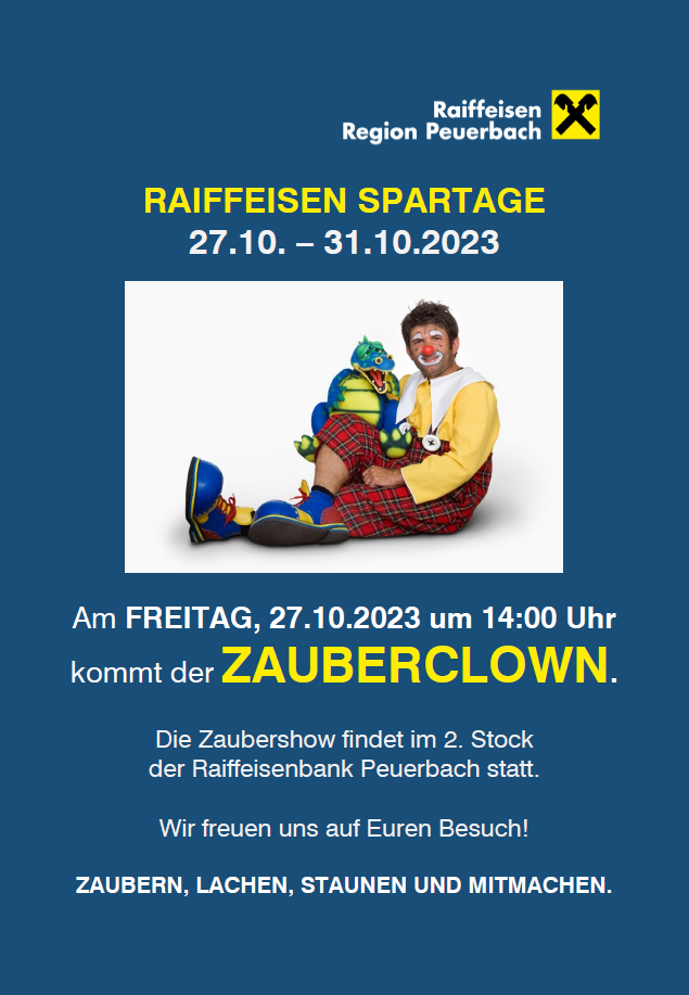 RAIFFEISEN SPARTAGE | Eltern-Kind-Zentrum Peuerbach